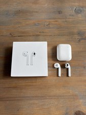 Apple AirPods 2nd Gen White Bluetooth Wireless Earbuds & Charging Case