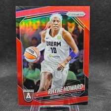 Rhyne Howard 2025 Panini WNBA Prizm Red Prizm /299 Atlanta Dream #11