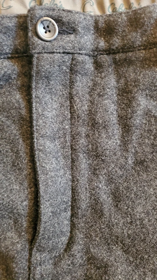 Calça Cabelas Dry Plus 40 Reg cinza lã forrada carga caça peso pesado ESTADO PERFEITO - Imagem 2 de 4