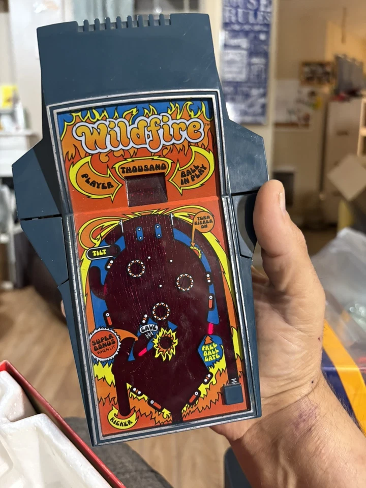 Vintage 1979 Parker Brothers Wildfire Jogo de Pinball Testado e Funcionando com Caixa - Imagem 4 de 4