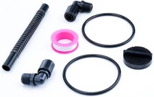 Upgraded Pool Chlorinator Tubing Parts Kit Compatible with Pentair Black 