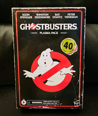 Ghostbusters Plasma Pack 40th Anniversary 3.75in O-Ring Set NIB