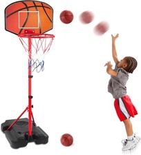 Canasta De Basquetbol Basketball Para Niños Con Bola Incluida Inflador Calidad