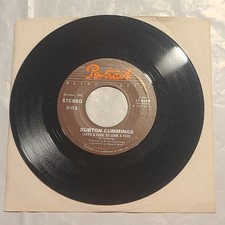 Burton Cummings- Takes A Fool To Love A Fool/ Stand Tall- Portrait 45 RPM Record