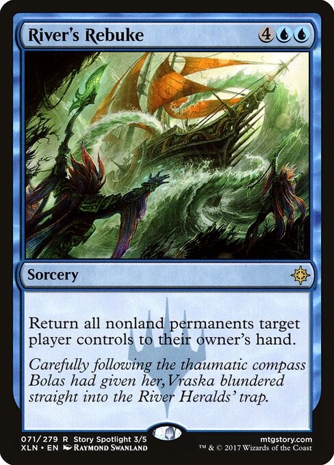 River's Rebuke NonFoil Ixalan 71 NM MTG