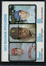 1973 Topps Beheneygarciarau 602 1973 Rookie Pitchers Edge Crush Vgex