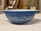 VINTAGE Pyrex Mixing Bowl Dark Blue Colonial Mist Cinderella 444