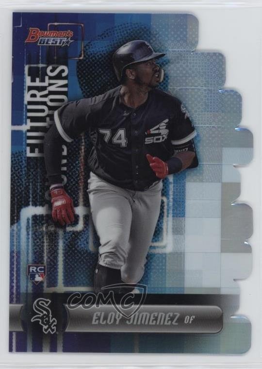 2019 Bowman's Best Future Foundations Die Cuts Eloy Jimenez #EJ Rookie RC 1h2h