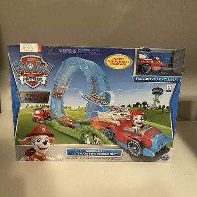 Spin Master PAW Patrol Marshall Ultimate Fire Rescue Set Red Exclusive