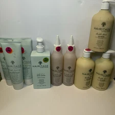 Hairitage Hair Care Co Wash Body Lotion Leave In Conditioner ACV Rinse Lot Of 9