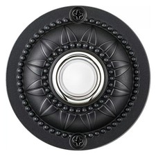 Classic Wall Mounted Doorbell Push Button with LED Light Waterproof Design