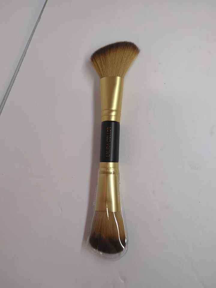 Laura Geller Makeup Brush Dual-Ended BLUSH + BRONZER Brush Cheek (NEW) - Image 2 of 2