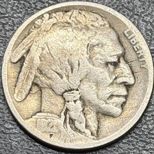 1921 Buffalo Nickel • (VG) Very Good to Good • Philadelphia Mint Date Restored