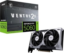 MSI GeForce RTX 5060 Ventus 2X OC 8GB Graphics Card GDDR7/PCI Express 5.0