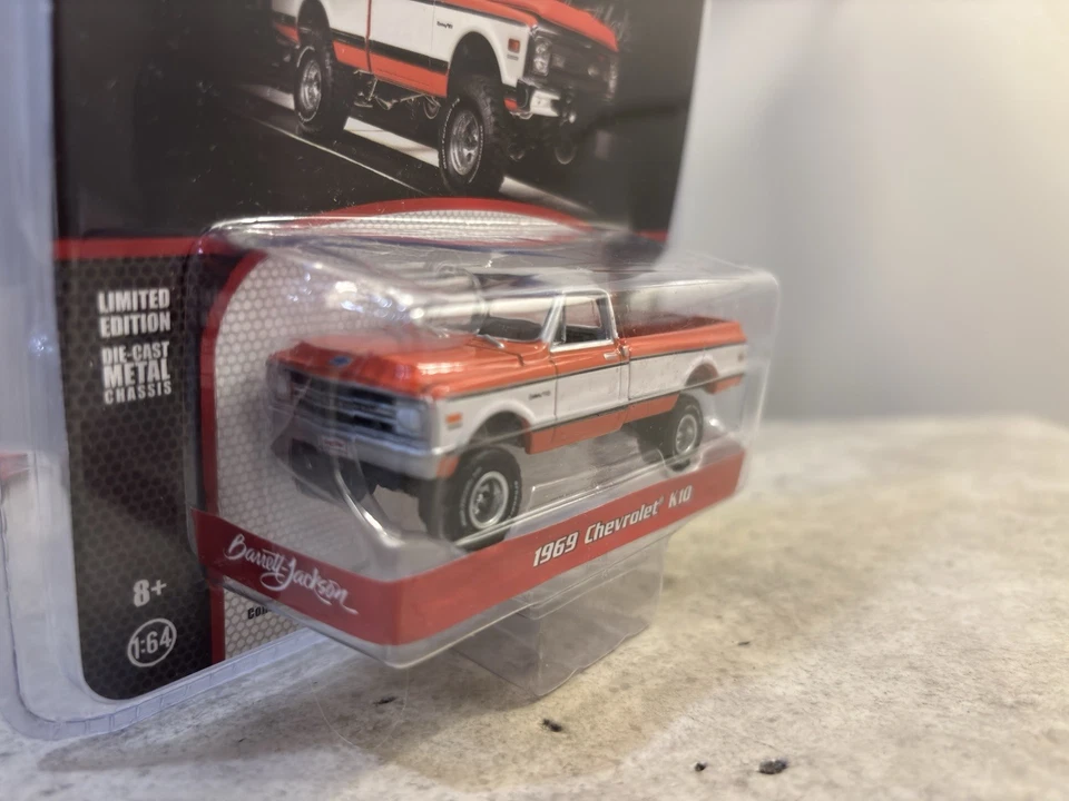 Chevrolet K10 1969 diecast - Greenlight Barrett-Jackson serie 4 Foto 3 de 4