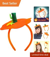 Halloween Pumpkin Headband Pumpkin Hats Headband Halloween Costume