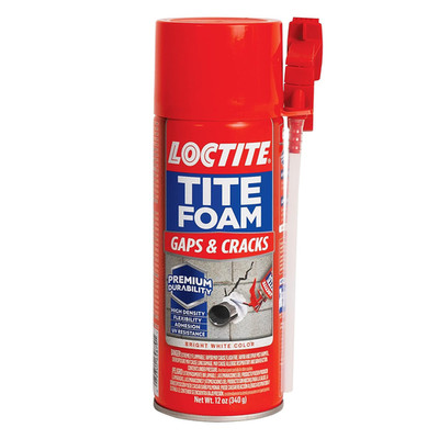 Tite Foam Gaps & Cracks Spray Foam Sealant, 12 Fl Oz Can, 1 Pack - Polyurethane 