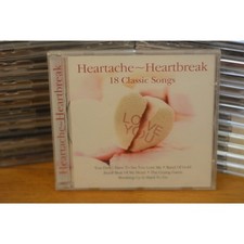 Heartache Heartbreak CD 18 Classic Songs Various Artists Love Oldies Pop Soul