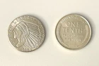 1/10 oz .999 Fine Silver Round Golden State Mint - Incuse Indian