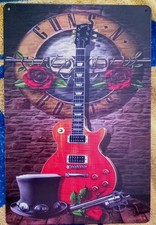 GUNSNROSES KULT-BAND BAR DEKORATION BLECH/MET...
