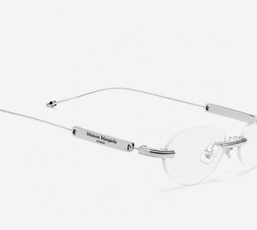 Gentle Monster Maison Margiela MM217 02 eyeglass Silver/Clear New