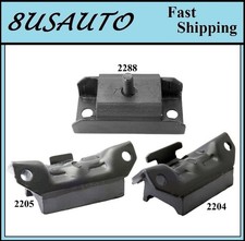 3 Pcs Motor Trans Mount Fit 1969 Pontiac Grand Prix6.6l 400cid Thm350 - Auto