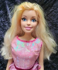 2013 Barbie Just Play Best Fashion Friend Doll 28" - Dyed Hair - VERY GOOD