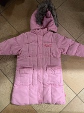 Mantel Wintermantel Steppmantel Barbie Fell Pink Rosa Gr 104 Winterjacke Jacke