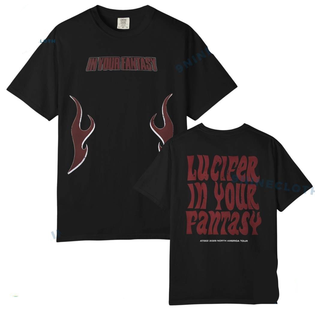ATEEZ 2025 アメツ 限定 US T-SHIRT FLAME ver. ATEEZ 2025 アメツ 限定 US T-SHIRT FLAME ver. B1pppR4gVKL