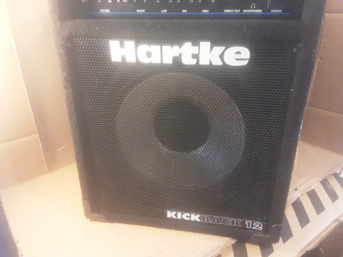 Hartke HA1200 Kickback 12" Bass Guitar Combo Amp, 120 W - Picture 6 of 10