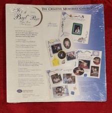 Creative Memories It's a Boy Pages 12"x12" 15 Sheets/30 Pgs. Strap-Hinge Style
