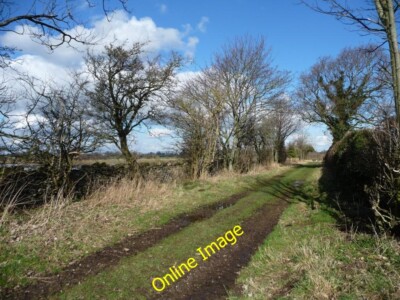 Photo 6x4 Flask Lane Nosterfield Almost surrounded by Nosterfield Quarry& c2014