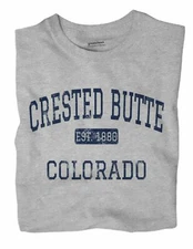 Crested Butte Colorado CO T-Shirt EST