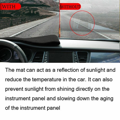 Alfombra protectora solar antideslizante para tablero automático para Mazda Demio Mazda 2 - Imagen 3 de 11
