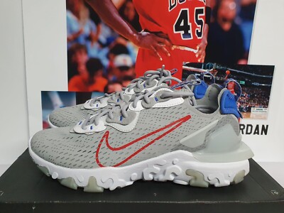 Nike React Vision Light Smoke Grey Herren UK 6 EUR 40 (DJ4597 001)