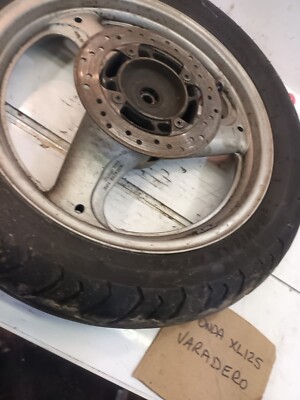 Honda xl 125 varadero carb Rear wheel bike breaking message for  parts UK - Main Image