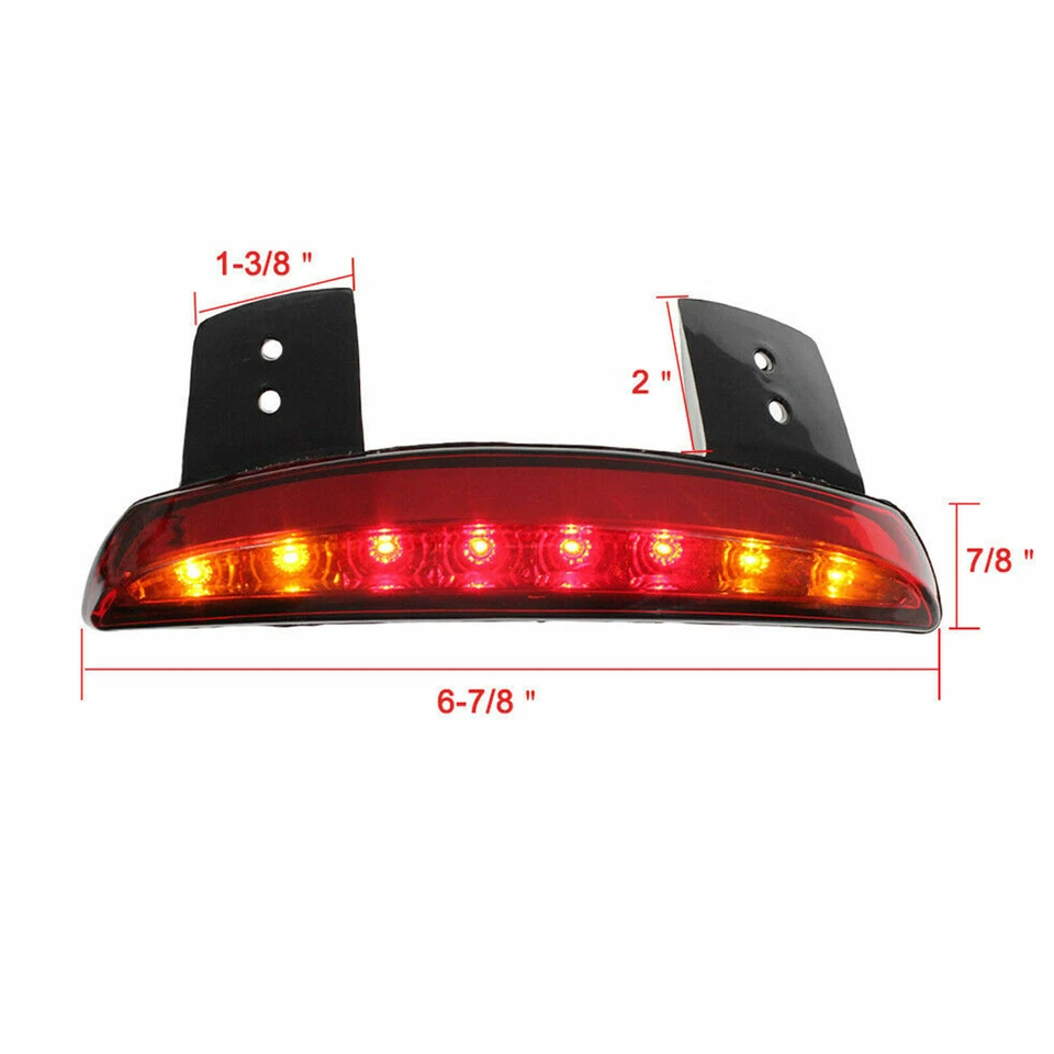 For Honda Shadow Spirit 1100 750 VT750 Motorcycle LED Turn Signals Brake Light - Изображение 2 из 4