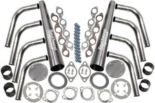 New Lake Style Header Kitstraightangle Plugbbc 366-502rat Rod3 12 Outlet