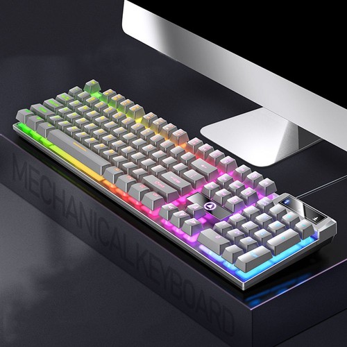 PC Gamer Backlit Keyboard Mechanical Keyboard Gaming Keyboard Wired Keyboard - Picture 8 of 26
