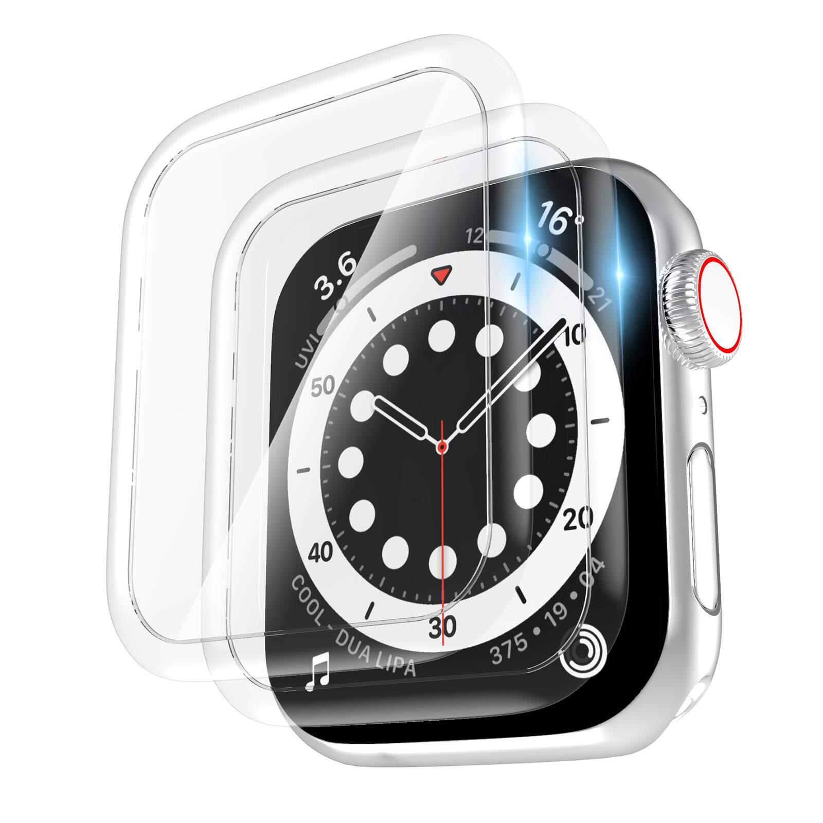 [2 Pack] Tempered Glass Screen Protector 40mm Compatible for Apple Watch Seri...