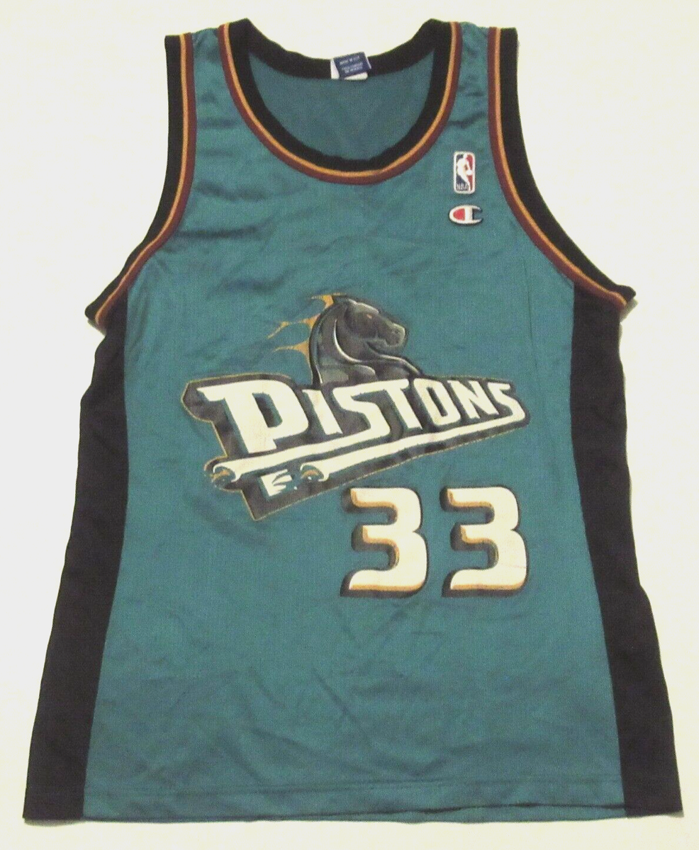 Basketball Jersey Grant Hill Teal Jersey Detroit Pistons Teal Jersey