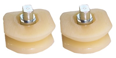 1971-1976 Oldsmobile Delta 88 & Royale rear quarter window glass guide kit, pair