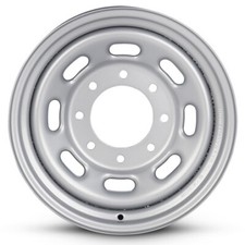 New Wheel For 1999-2004 Ford F350sd 16 Inch 16x7 Painted Silver Steel Rim
