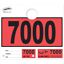 thumbnail 9 - 1000 Car Dealer Service Hang Tags Mechanic Repair Shop 3 Piece System - Red