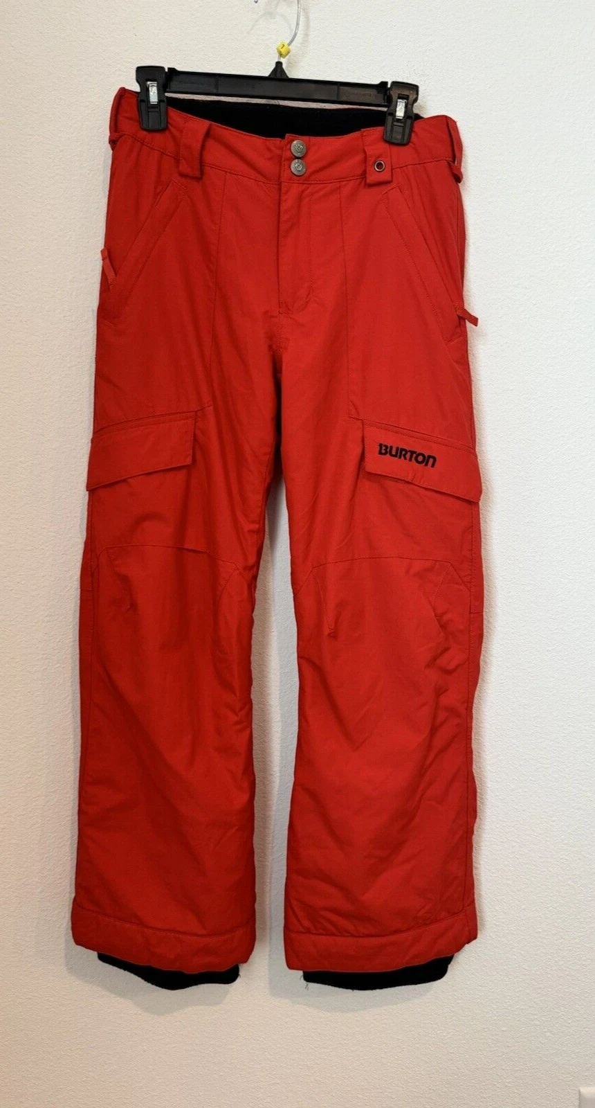 burton youth snowboard ski winter sports pockets small flaw pants