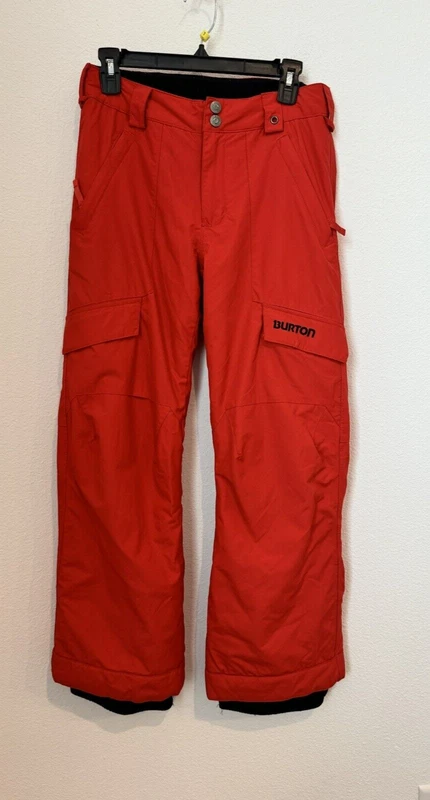 burton youth snowboard ski winter sports pockets small flaw pants
