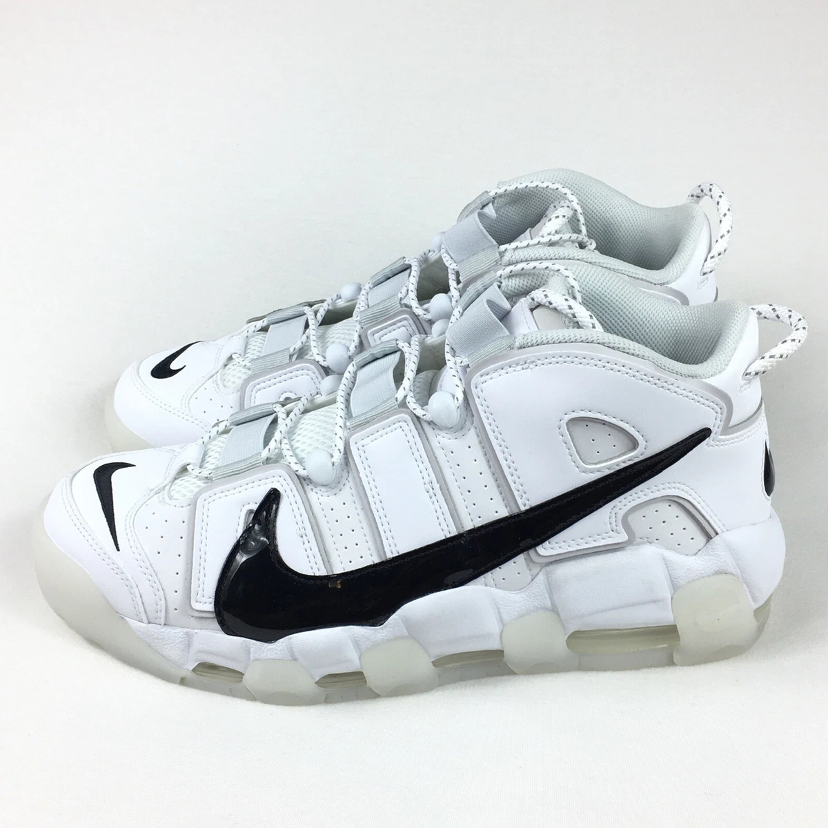 Nike Air More Uptempo White Black - Size 10.5 Women