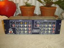 Ashly SC-66A, Blueface Stereo Parametric Equalizer, Eq, Vintage Rack, As Is