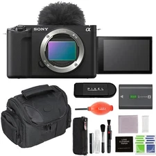 Sony ZV-E1 Mirrorless Camera - Black with Advanced Bundle Accessory