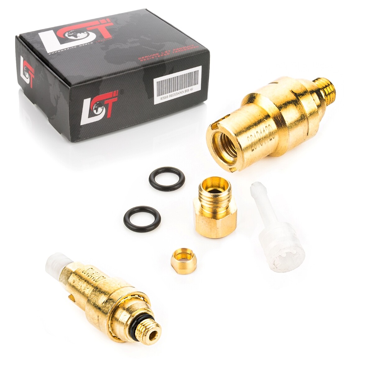 2x Air Suspension Pressure Valve Residual Holding Strut Front for VW Phaeton